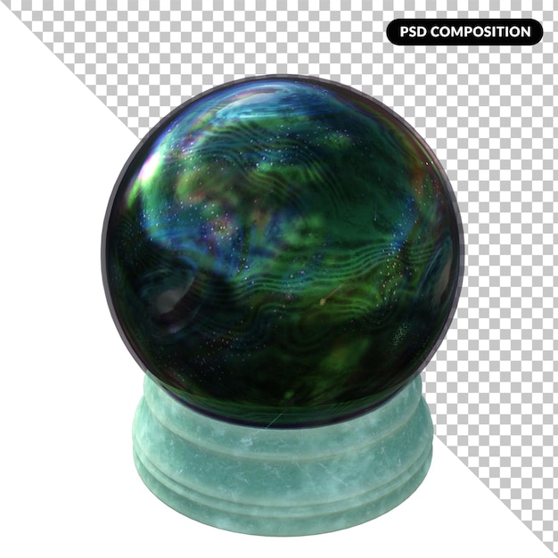 cauldron isolated 3d