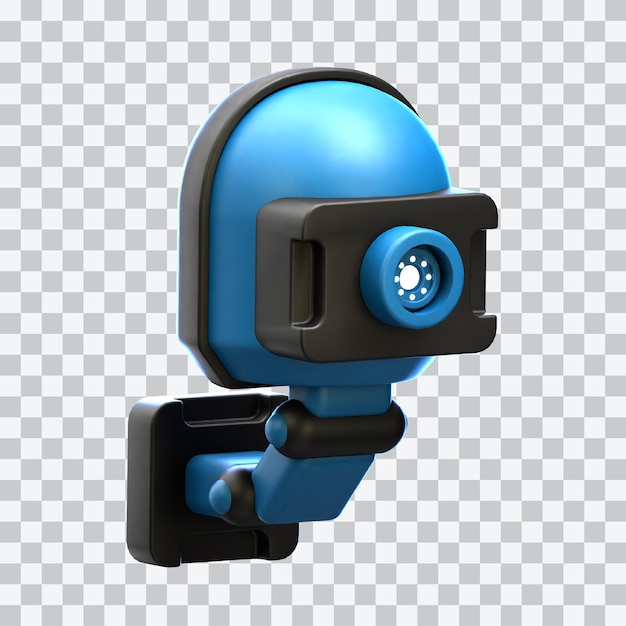 Cctv 3D-illustratie