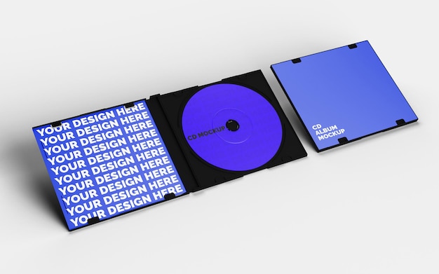 Cd album mockup