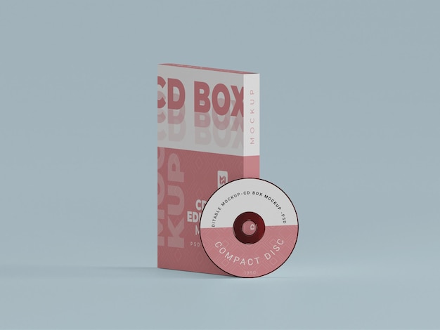 Modello di scatola del cd