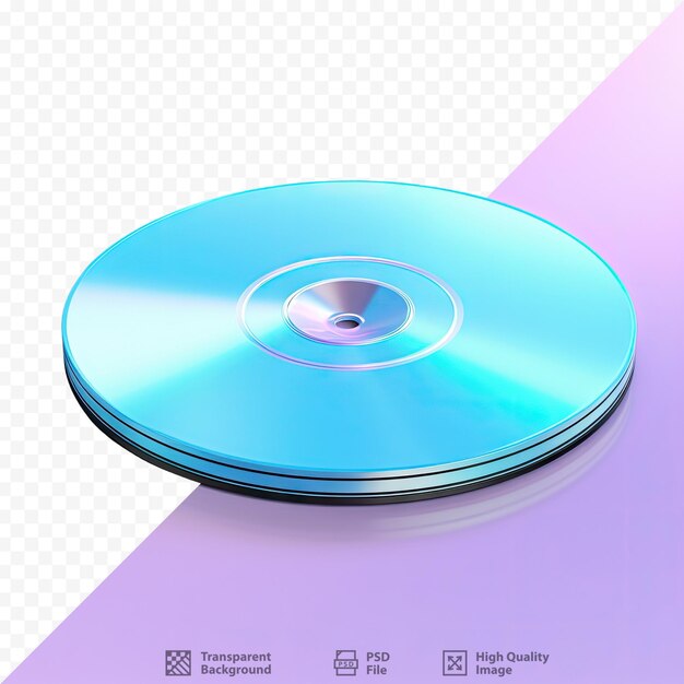 A cd that is on a transparent surface