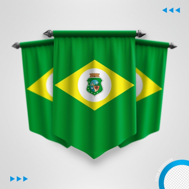 Ceará Braziliaanse vlag