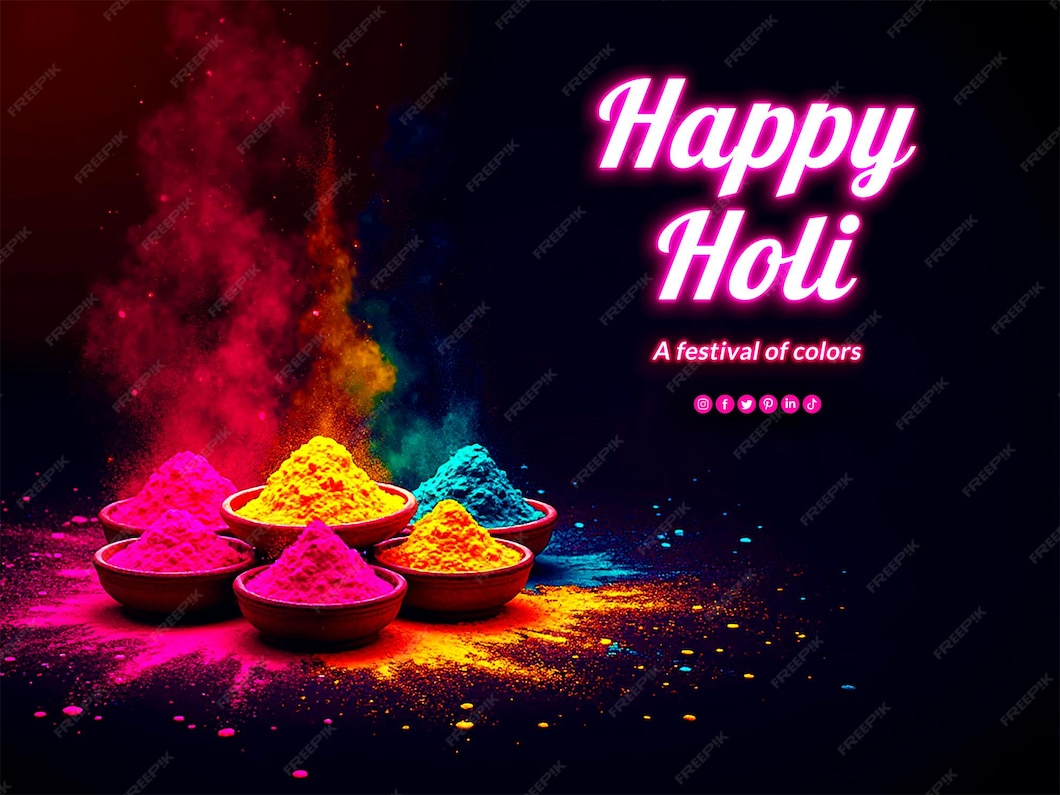 happy holi indian festival