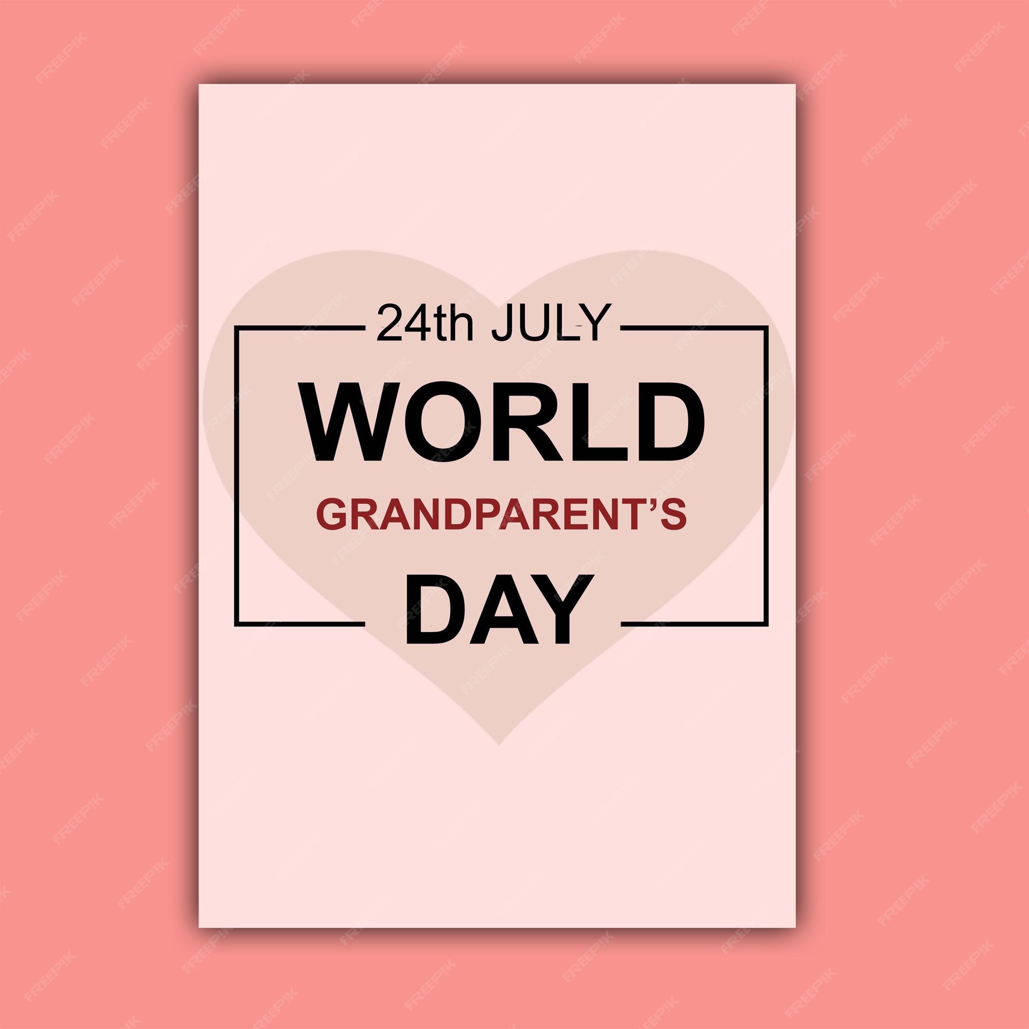 Premium PSD Celebrate world grandparents day
