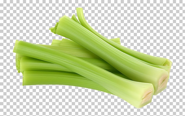 celery sticks isolated on transparent or white background png
