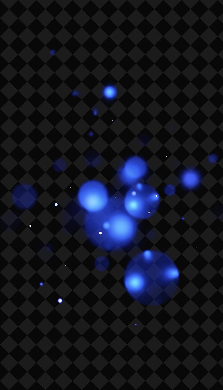 PSD celestial mirage shimmering orbs of soft heavenly blue and violet y2k inspired hues seem to float an