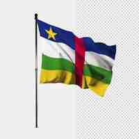 PSD central african republic flag