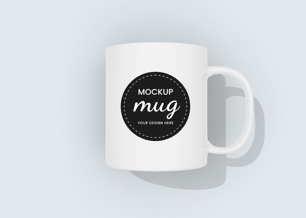 PSD ceramic coffee mug mockup