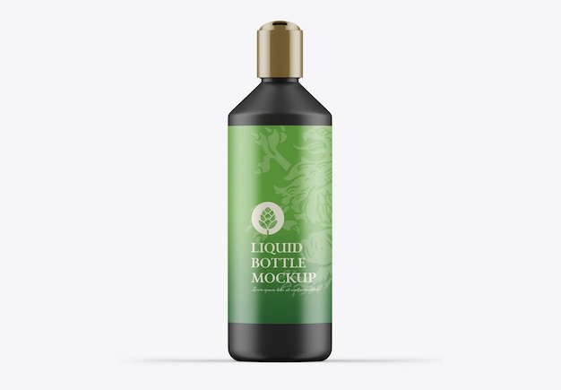 Ceramic Liquid Bottle Mockup