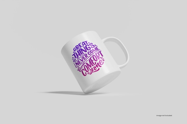 Ceramic mug mockup