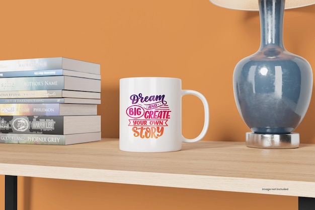 Ceramic mug mockup