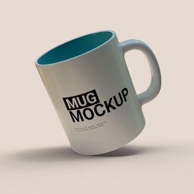 Ceramic Mug PSD Mockup