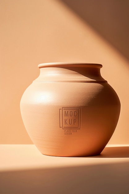 PSD ceramic pottery mockup design