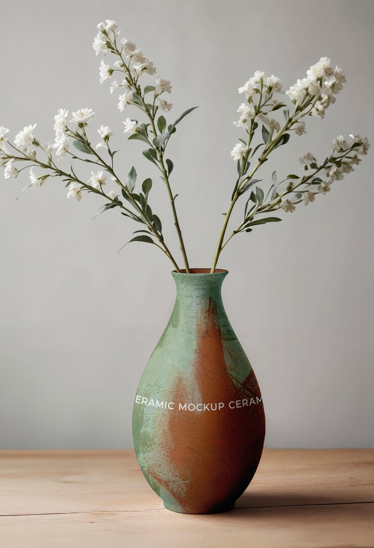 PSD ceramic pottery mockup