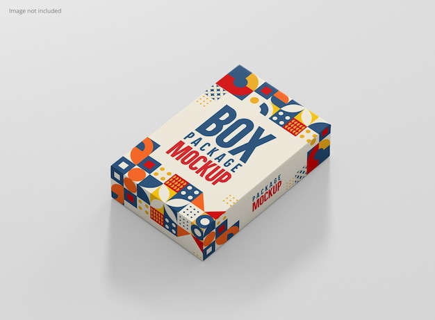 PSD mockup di scatola di cereali