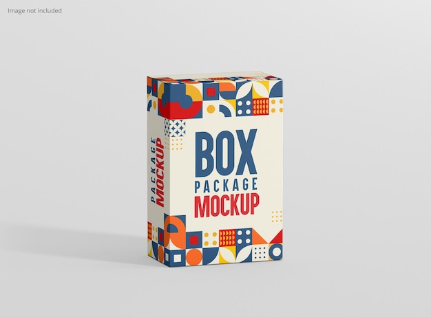 Mockup di scatola di cereali