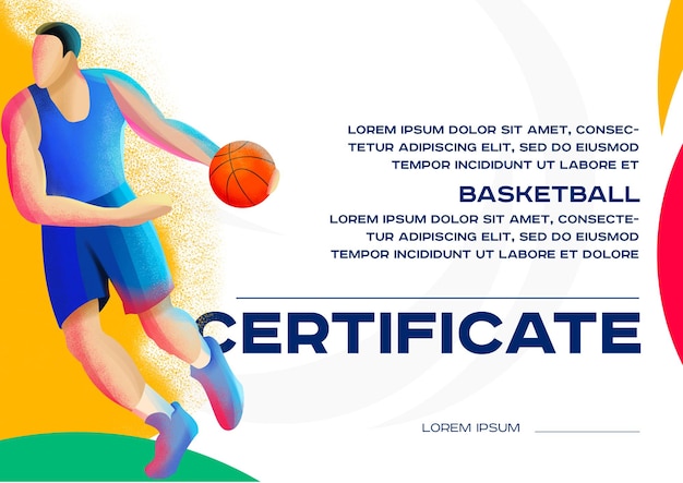 Certificaat basketbal