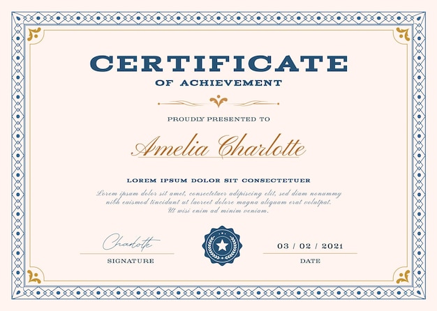 PSD certificate