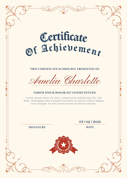 PSD certificate