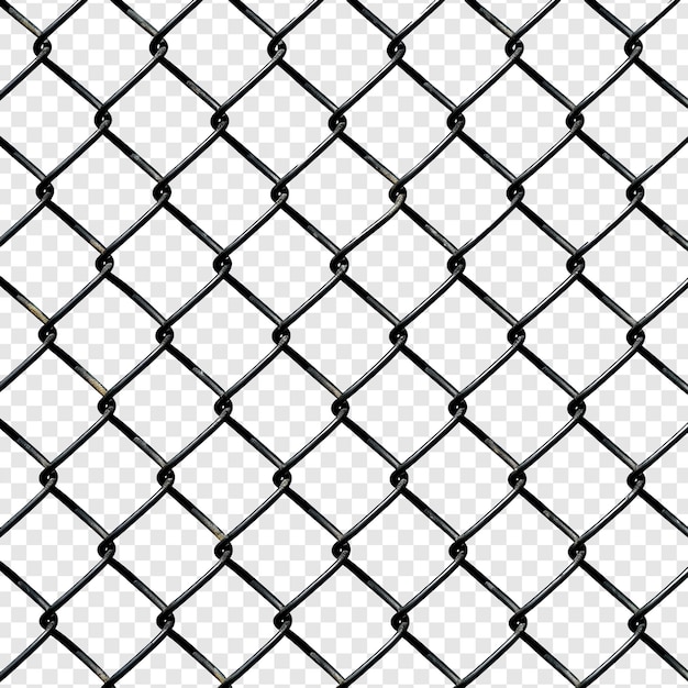 PSD a chainlink fence full on transparency background png