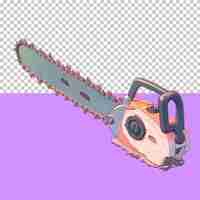 PSD a chainsaw