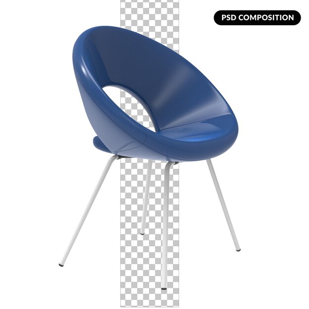 PSD chair 3d