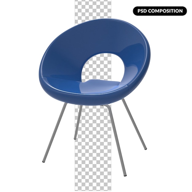 PSD chair 3d