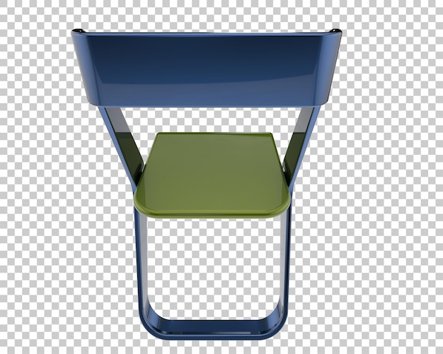 PSD 透明な背景 3 d レンダリング図に分離された椅子