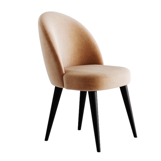 chair no background different design png white background isolated abstract 3d model