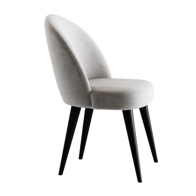 chair no background different design png white background isolated abstract 3d model