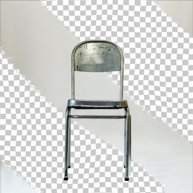 PSD a chair that is made of metal