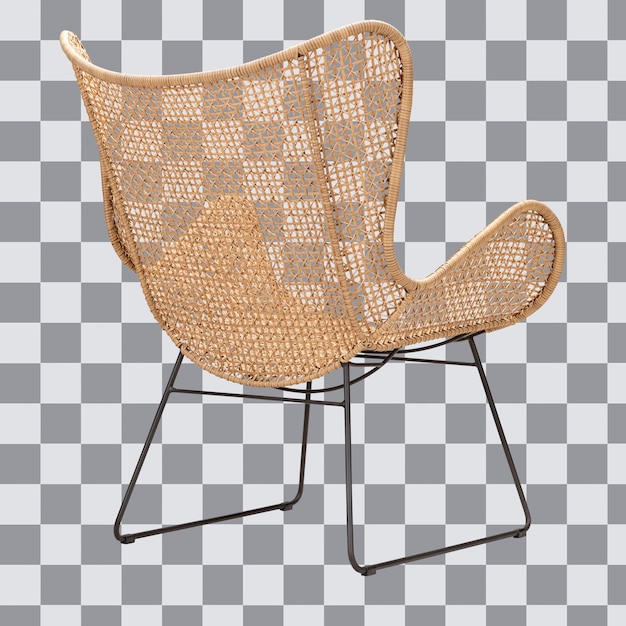 PSD chair on transparent background