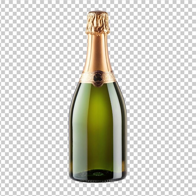 PSD champagne bottle