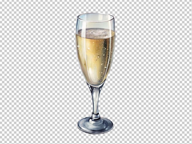 PSD champagne golden glass