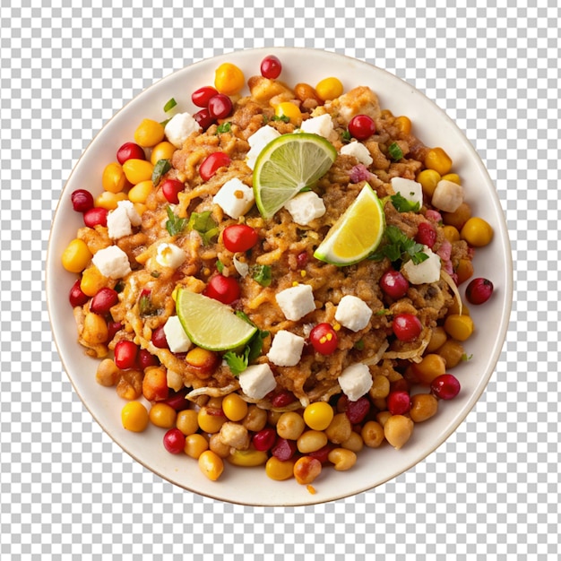 PSD chana chaat pakistani fast food indiano png