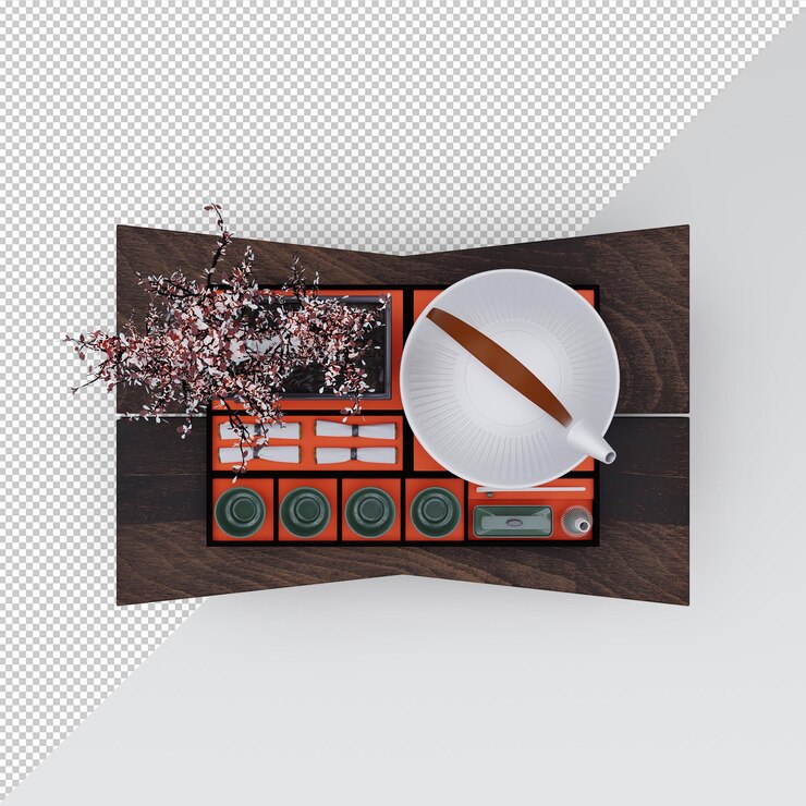 PSD chanoyu japanese tea ceremony