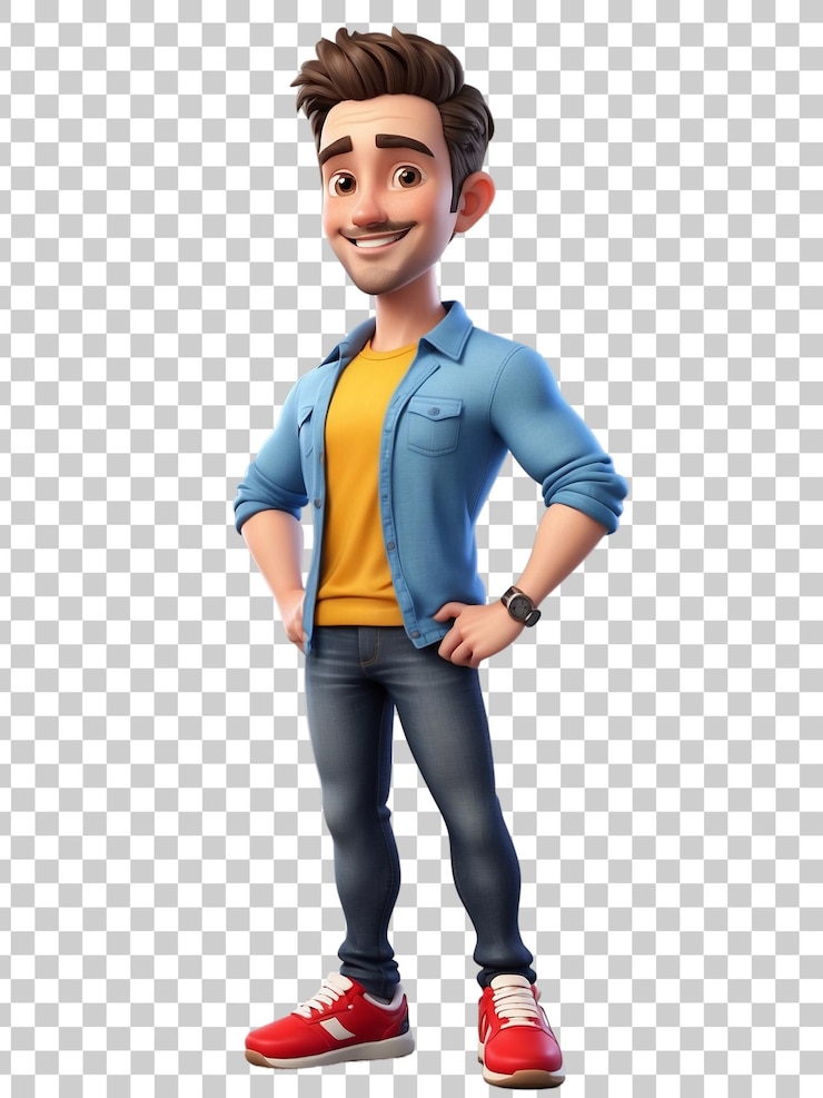 PSD the character of the character is a character