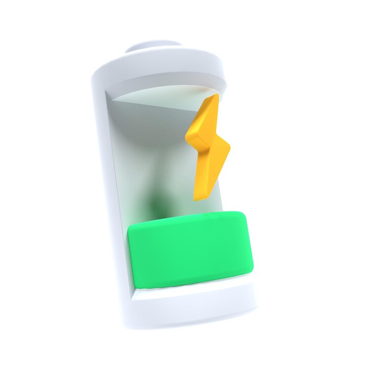 PSD зарядка 3d иллюстрации icon pack