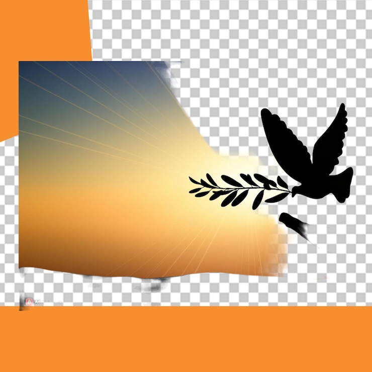 PSD charity png illustration