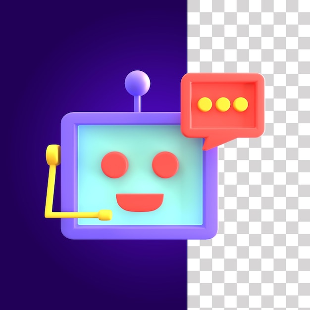 Chatbot 3d icon