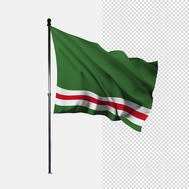 PSD chechen republic of ichkeria flag