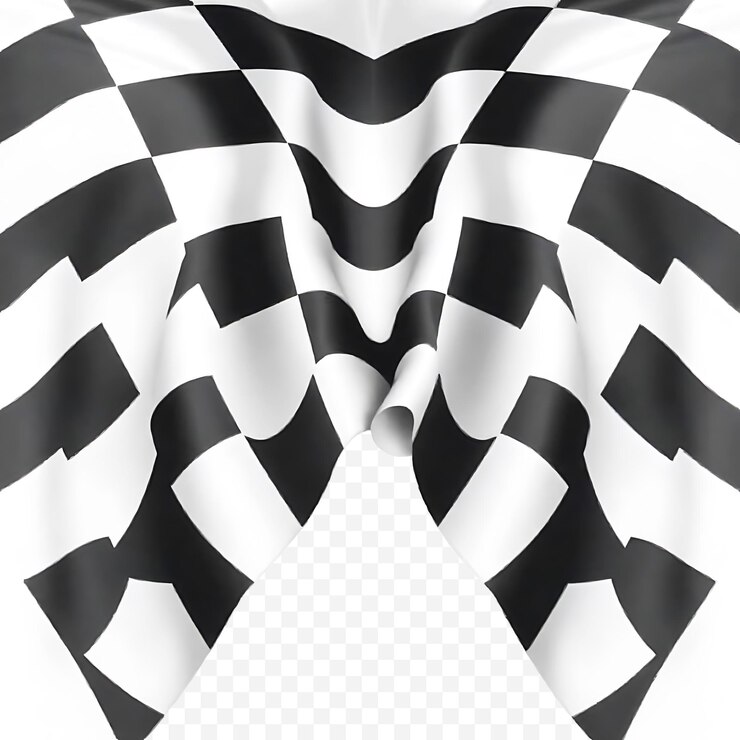 PSD checkered flag of a race