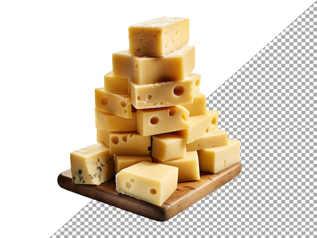PSD foto di oggetto isolato formaggio con sfondo trasparente