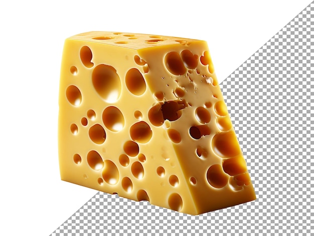 PSD cheese isolated object photo with transparent background