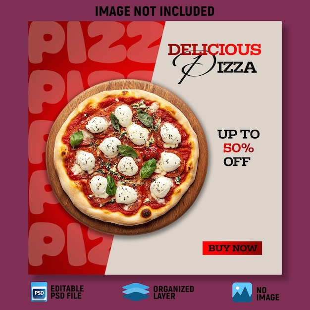 Cheesy Delight Pizza met verse toppings