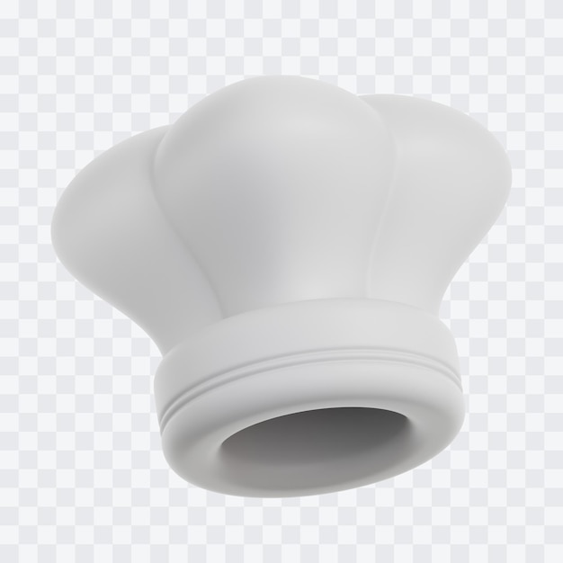 chef hat 3d illustration