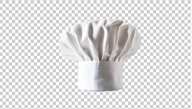 PSD chef hat isolated on transparent background