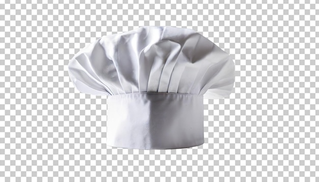 PSD chef hat isolated on transparent background