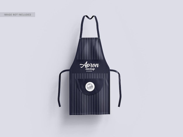 chef kitchen apron mockup