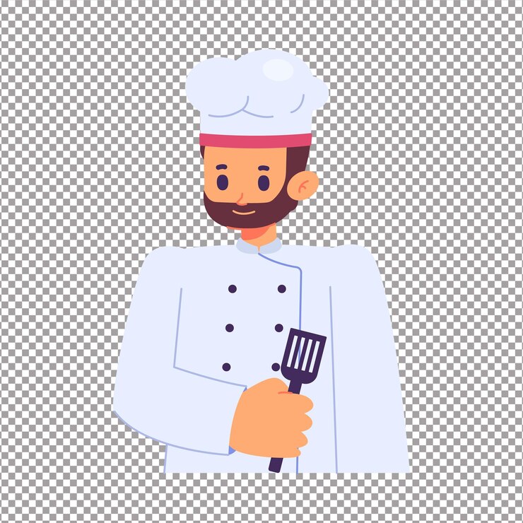 PSD 셰프 png 파일